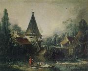 Francois Boucher Landscape in the Environs of Beauvais china oil painting reproduction